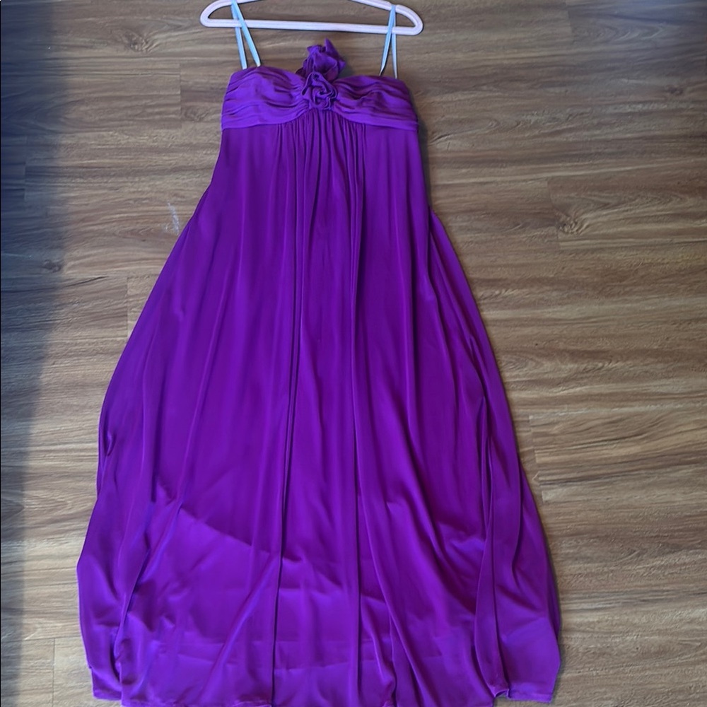Betsy & Adam Vibrant Purple Dress